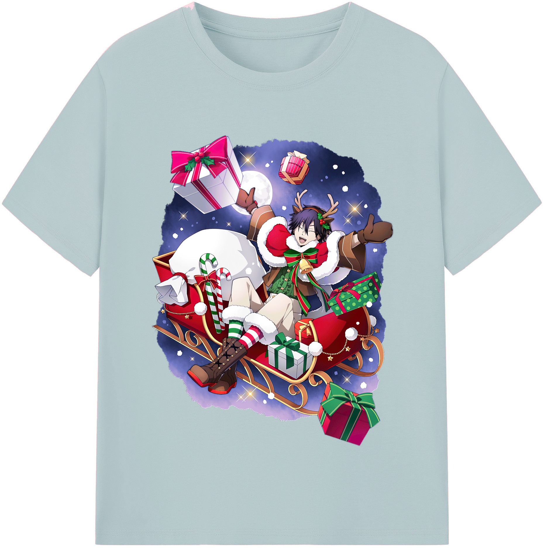 （画像用） 文豪ストレイドッグス Bungo Stray Dogs 綿100％半袖Tシャツ（フロントプリント）